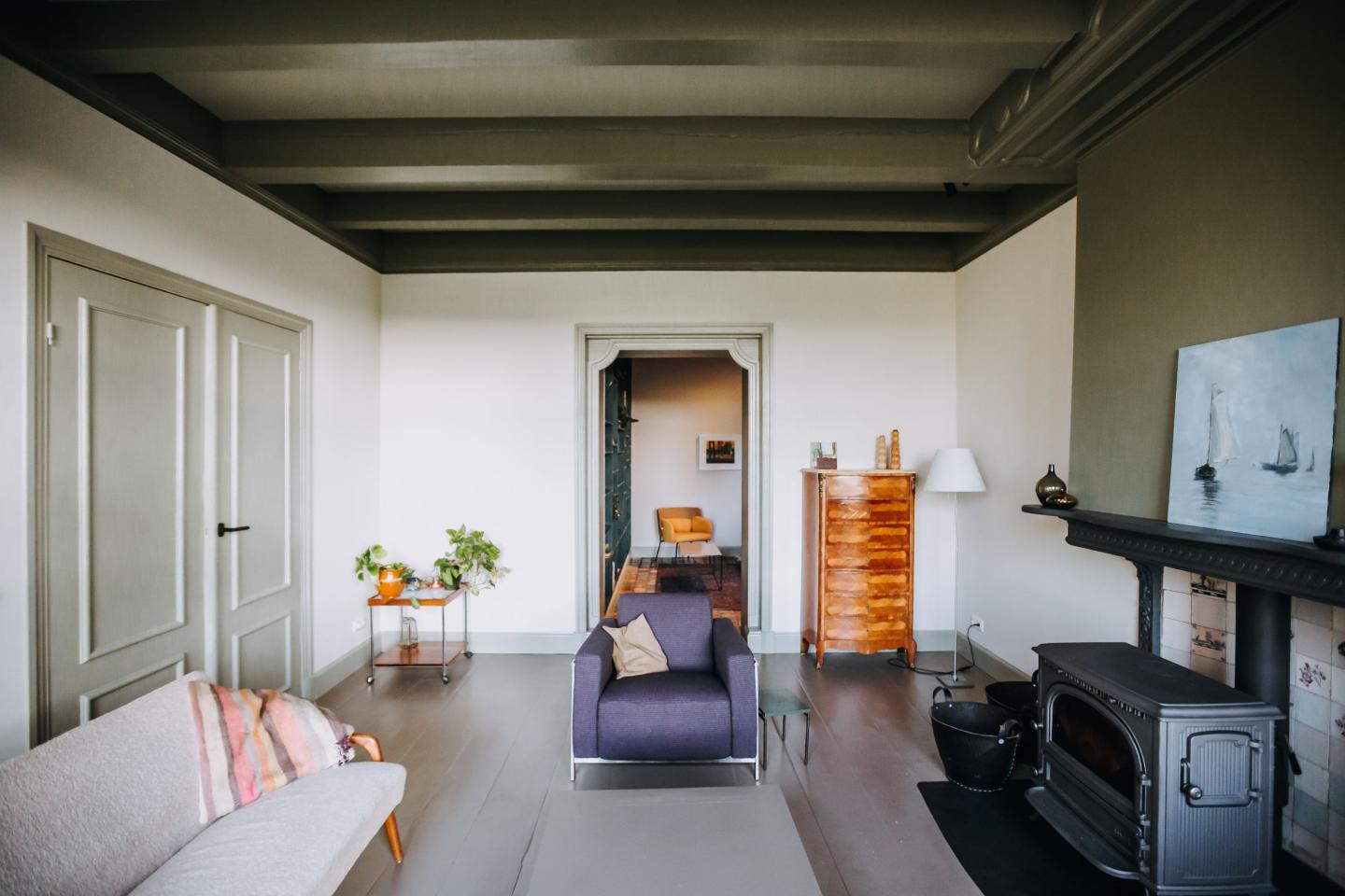 Oude woning met moderne inrichting