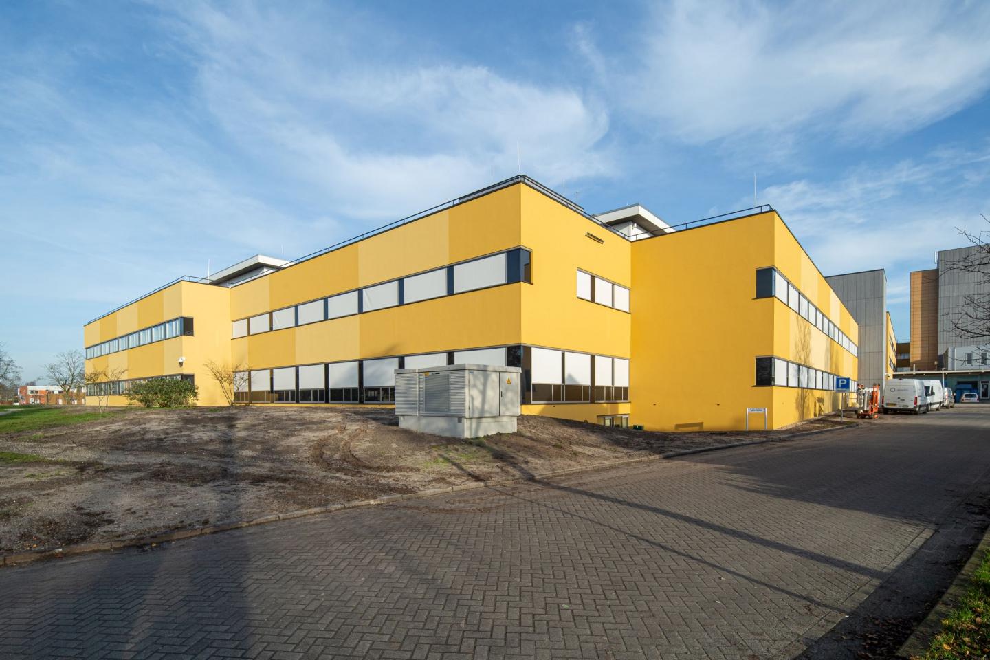 Polikliniek van ziekenhuis Tjongerschans van buitenzijde
